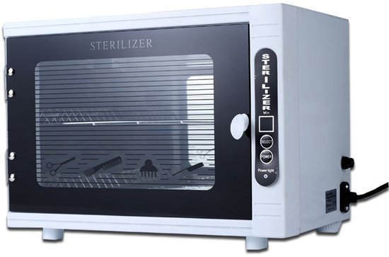 CHIWIN UV Sterilisator - 8 Liter UV-C Desinfectiekast met Ozon - Sterilisatiekast voor...