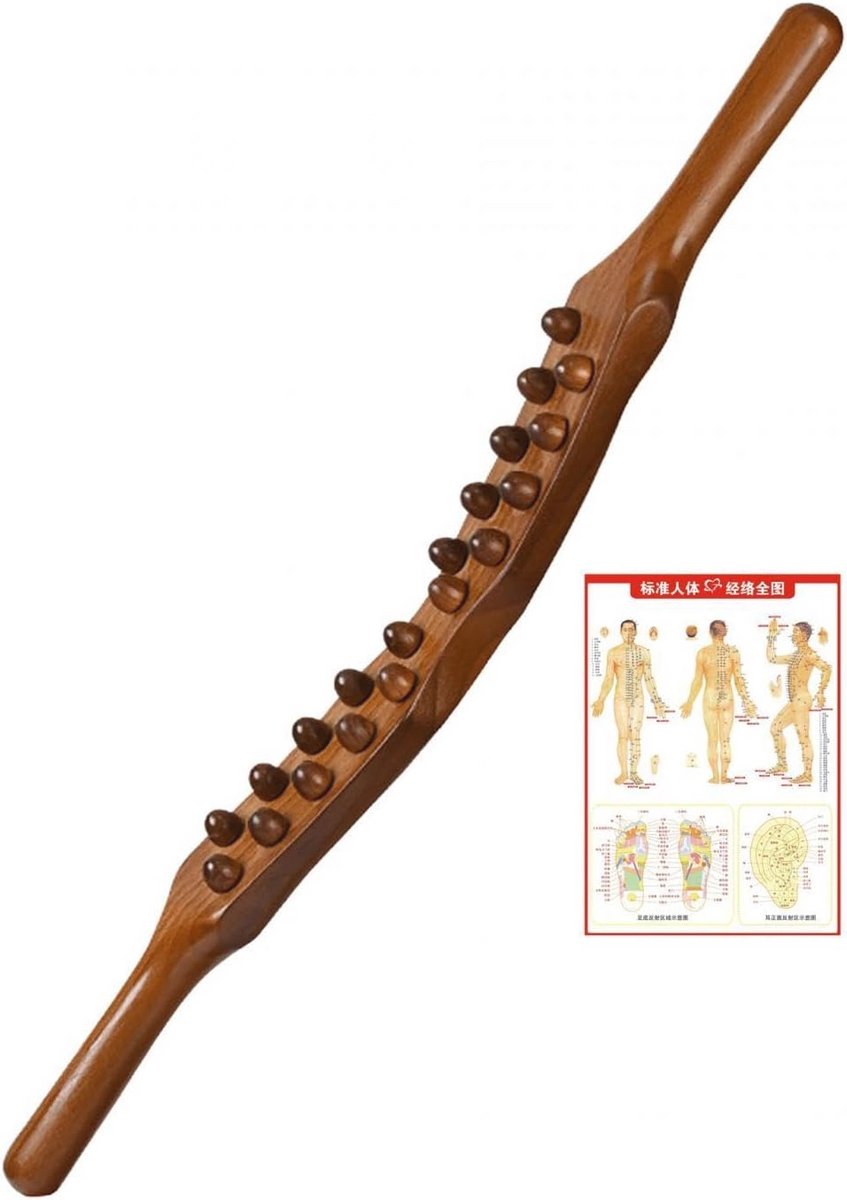 Gua Sha Schrapen Massage Tool voor Ontspanning en Acupressuur