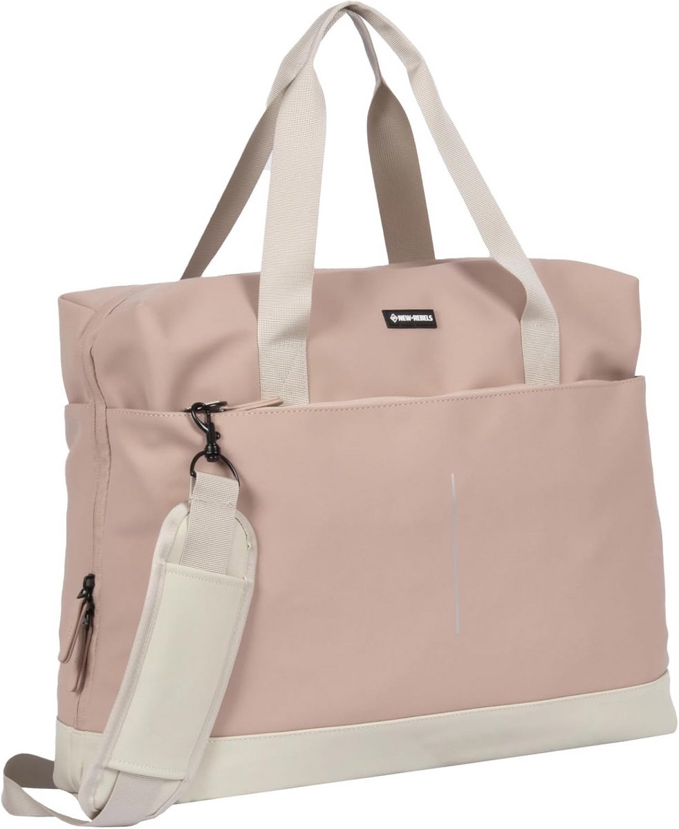 Grote Boodschappentas Shopper 40L Lichtgrijs Heren Dames