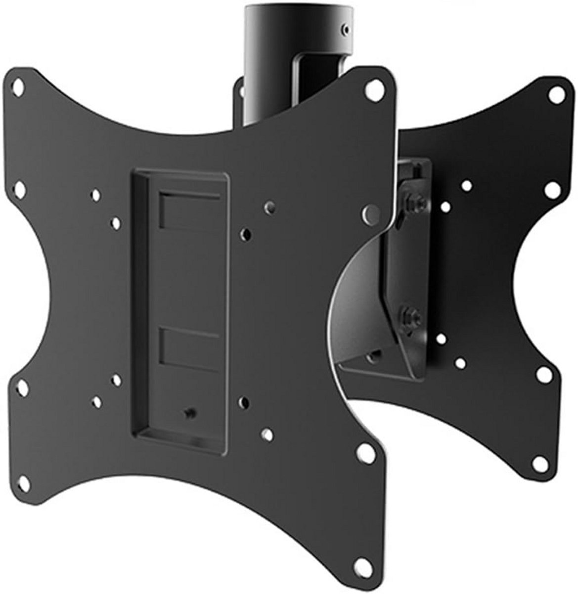 Draaibare Plafondbeugel voor 2 Televisies tot 42 Inch en 50kg