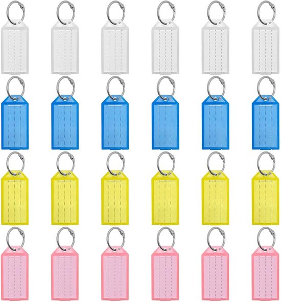 100 stuks sleutelhangers karabijnhaak klein sleutelhanger