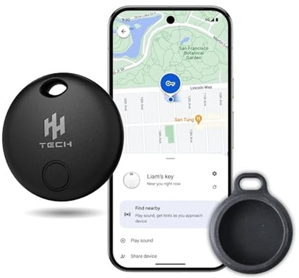SmartTag voor Google en Android apparaten - Compatibel met Findmy App