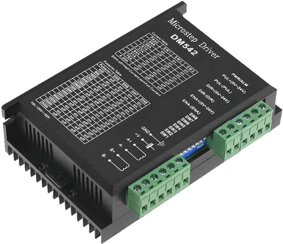 Digitale Tweefasen Stapelcontroller voor 3D-printer - Max 4,5 A en 20 kHz Snijfrequentie