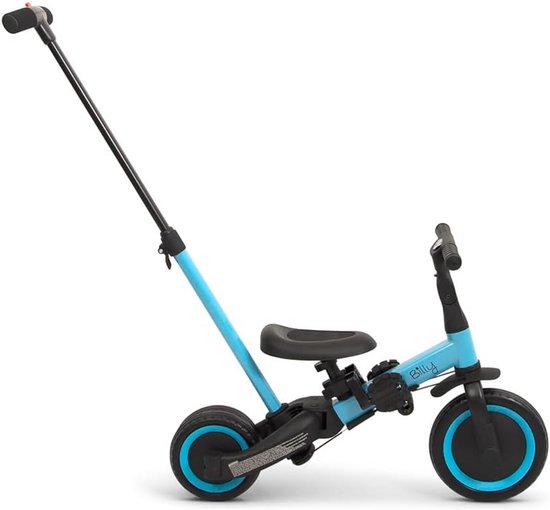4-in-1 Kinderfiets met Duwstang: Driewieler, Loopfiets en Fiets — afbeelding 5