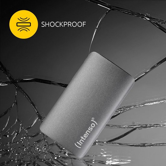 Externe SSD - Draagbare Opslag - Snelle Data Overdracht - USB 3.2 Gen 2x2 - 1TB - Antraciet — afbeelding 3