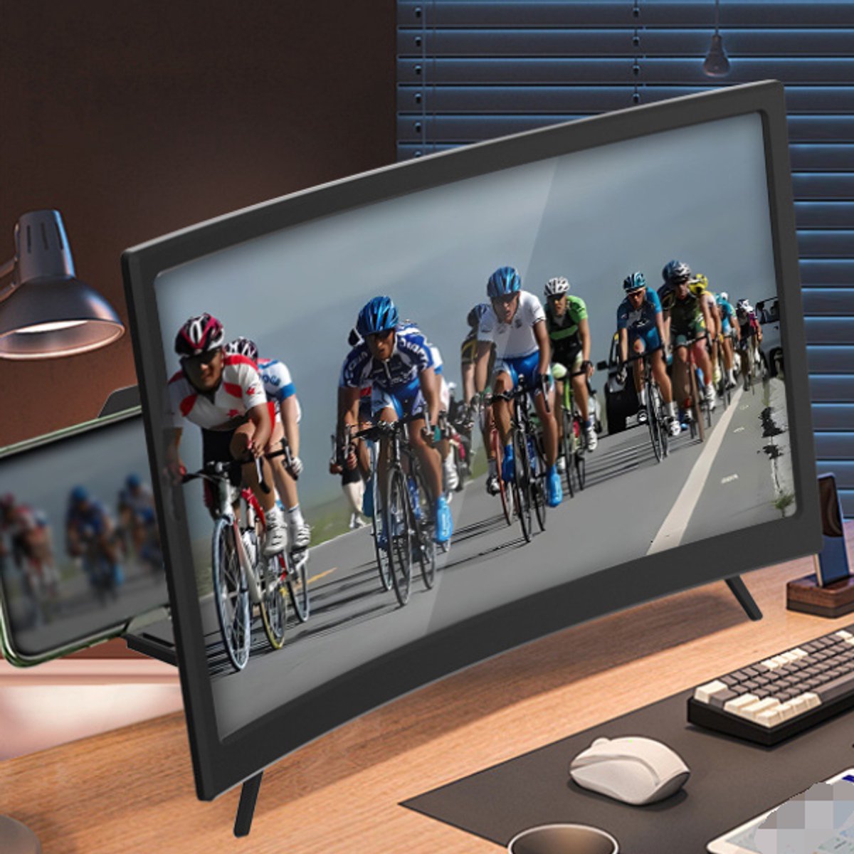 Vergrootglas voor mobiele telefoons - 3D-projector met hoge resolutie