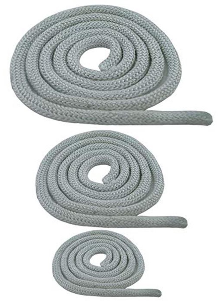 Hittebestendig Rond Afdichtkoord voor Kachel en Oven Deur 20mm 10 Meter Wit