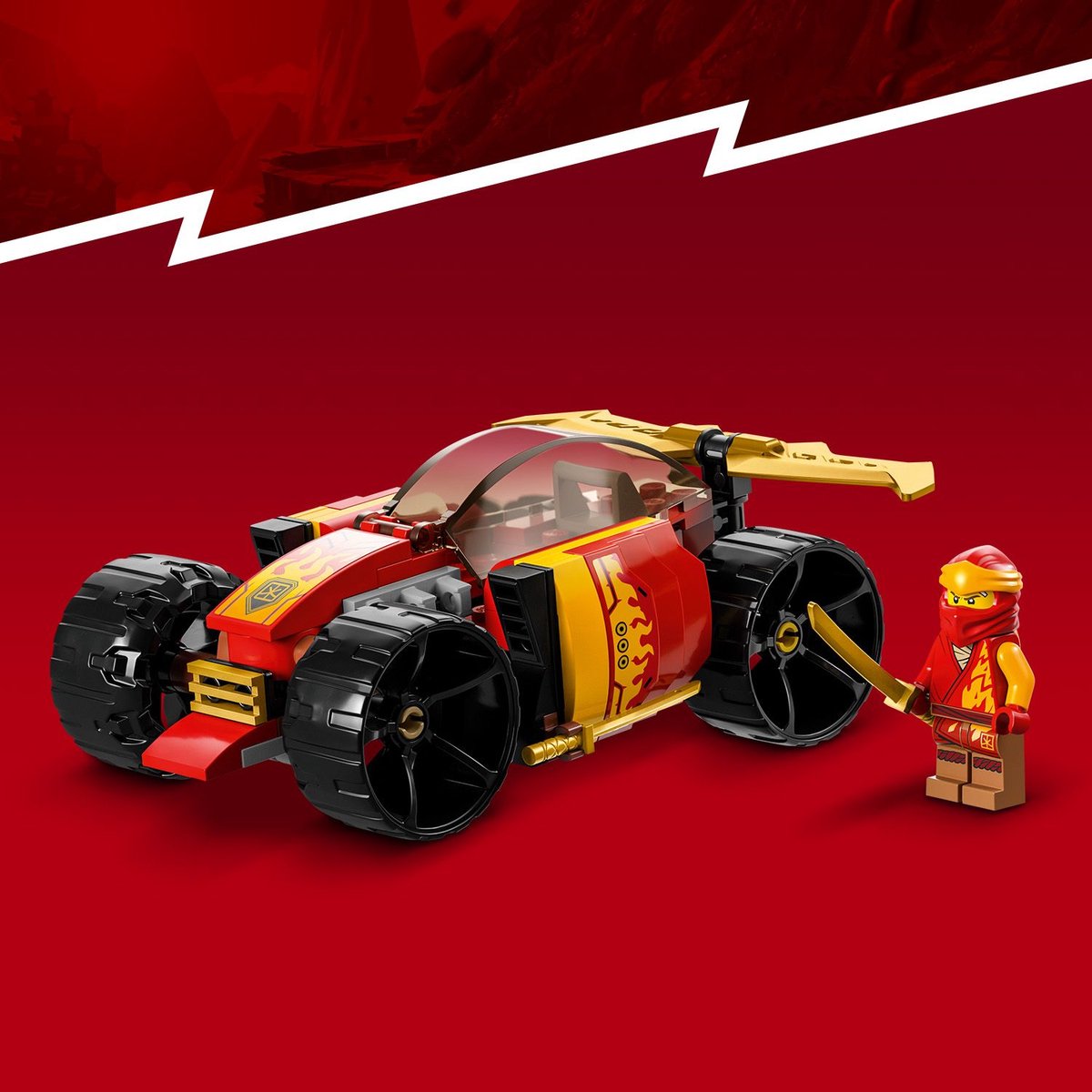 LEGO NINJAGO Kai's Ninja Racewagen EVO  - 71780 — afbeelding 9
