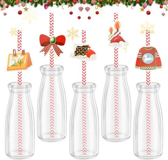 SOLUSTRE 50 Kersthangtags – Peperkoekmannetjes Van Kraftpapier – 6,7 X 5,5 Cm – Met Gaatje – Voor Cadeaulabels, Scrapbooking En Kerstboomdecoratie