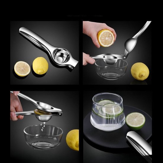 Livé® Handmatige Citruspers - 304 RVS Ergonomische Fruitpers van Merkloos — afbeelding 4
