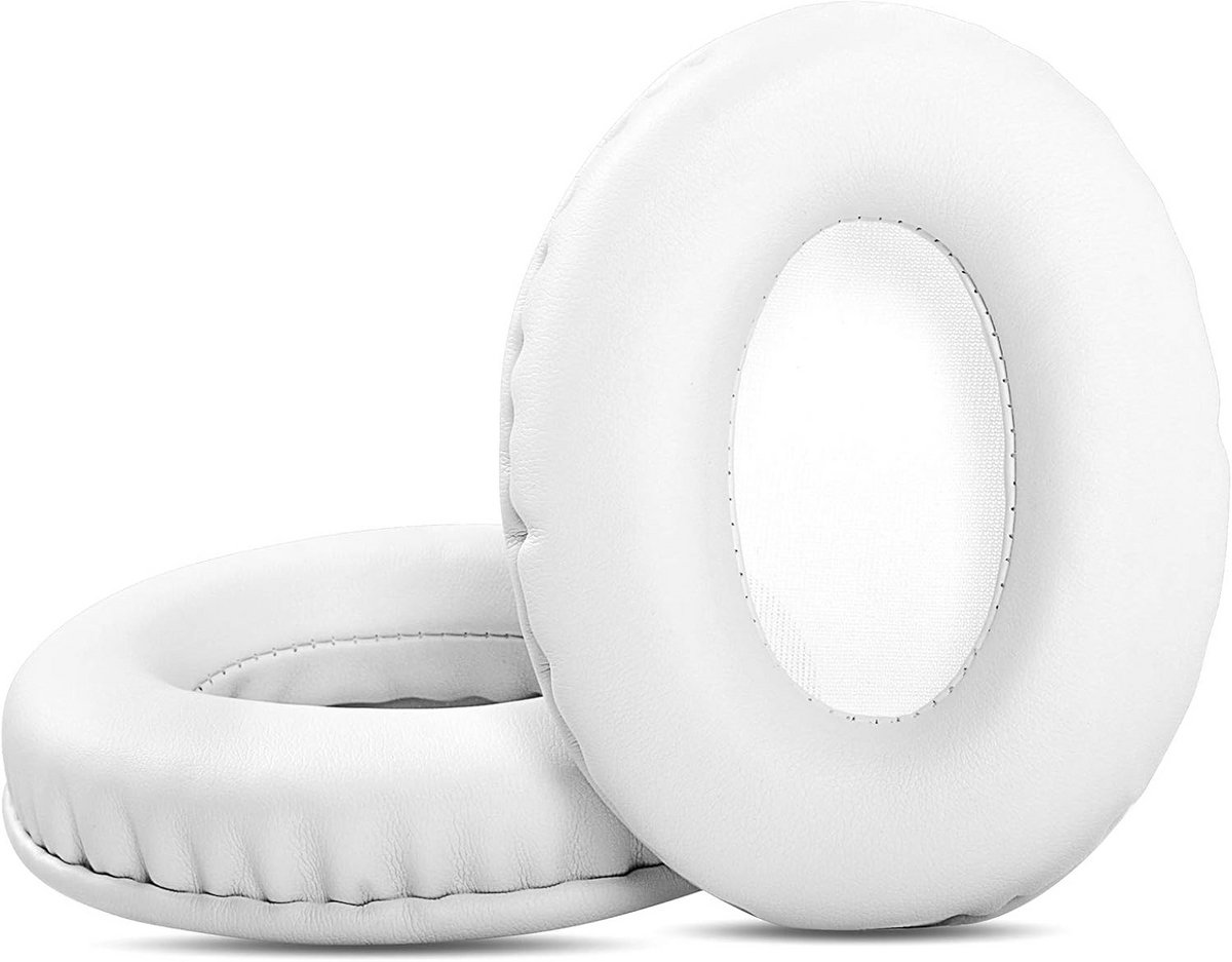 Vervangende Oorkussens White Over Ear voor Draadloze Hoofdtelefoon