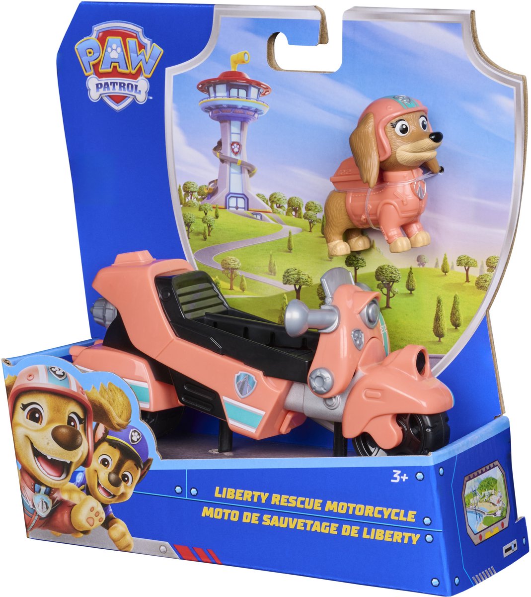 PAW Patrol - Liberty Reddingsmotor - Speelgoedauto met speelfiguur - Speelgoedvoertuigen — afbeelding 2