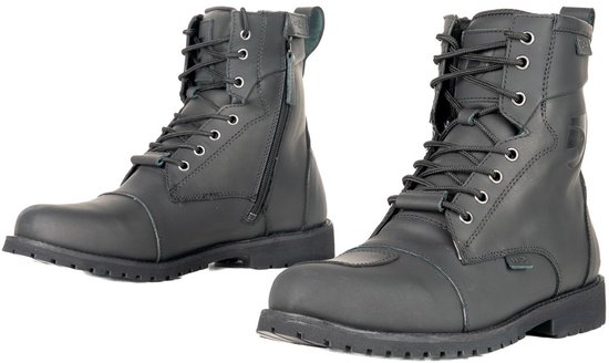 Motor Halfhoge laarzen ASGEIR EVO Mannen 44 Zwart CE-gekeurd van MOTOBLOUZ