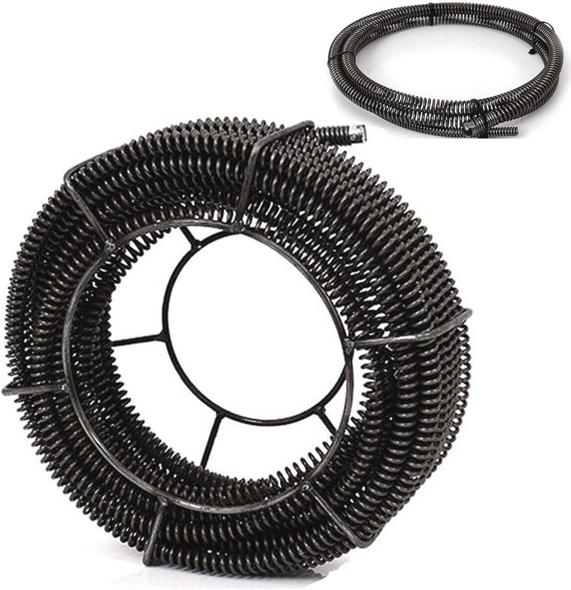 Pijpreinigingsspiraal en buisreinigingsset flexibele spiraal 16 mm