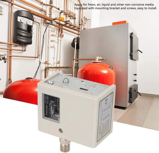 Hoogspanning Schakelaar 1/4 DC 24V Hogedrukschakelaar Voor Pomp RO Water Fitlers Omgekeerde Osmose Tank 0.25MPa Actie