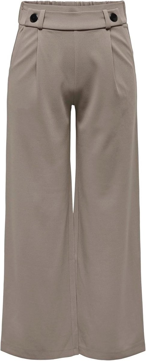 Dames Stoffen Broek met Brede Pijpen