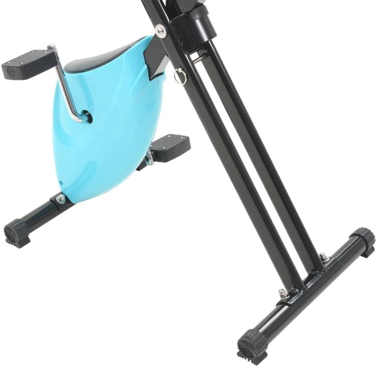 vidaXL Exercise Bike X-bike Tire Resistance Blue Home - afbeelding 3
