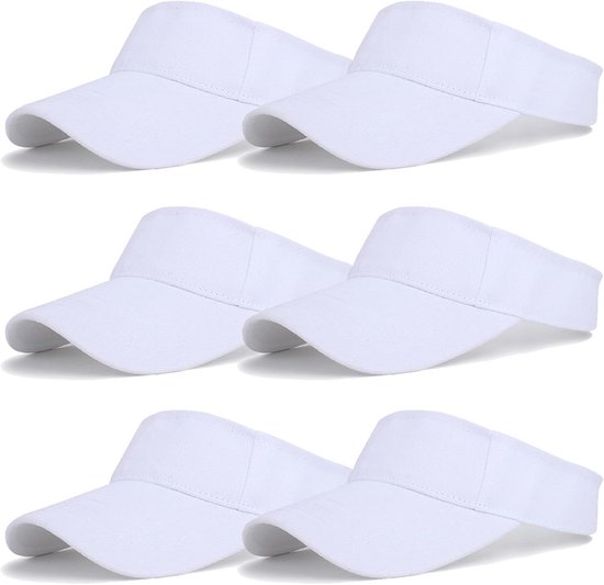 Glove The Classic Solid Coil Visor, Ladies Visor, Sun Visor for Women, Golf Visor with Spool, Visor for Running, Tennis, Beach, NAVY