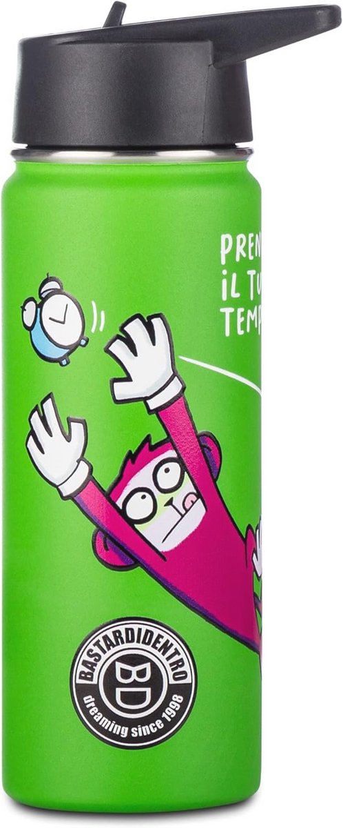 RVS Thermosfles 500 ml - Houdt Dranken 12 Uur Warm en 24 Uur Koel