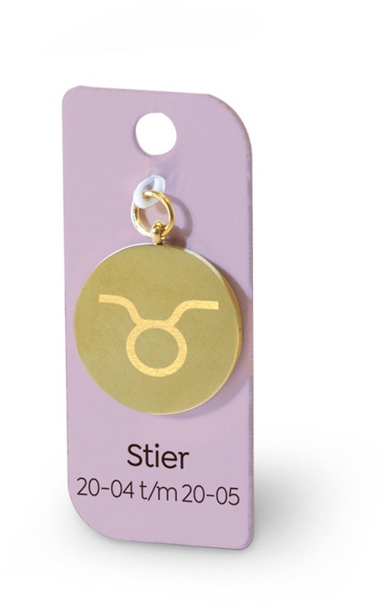 Gouden Charm - Stier