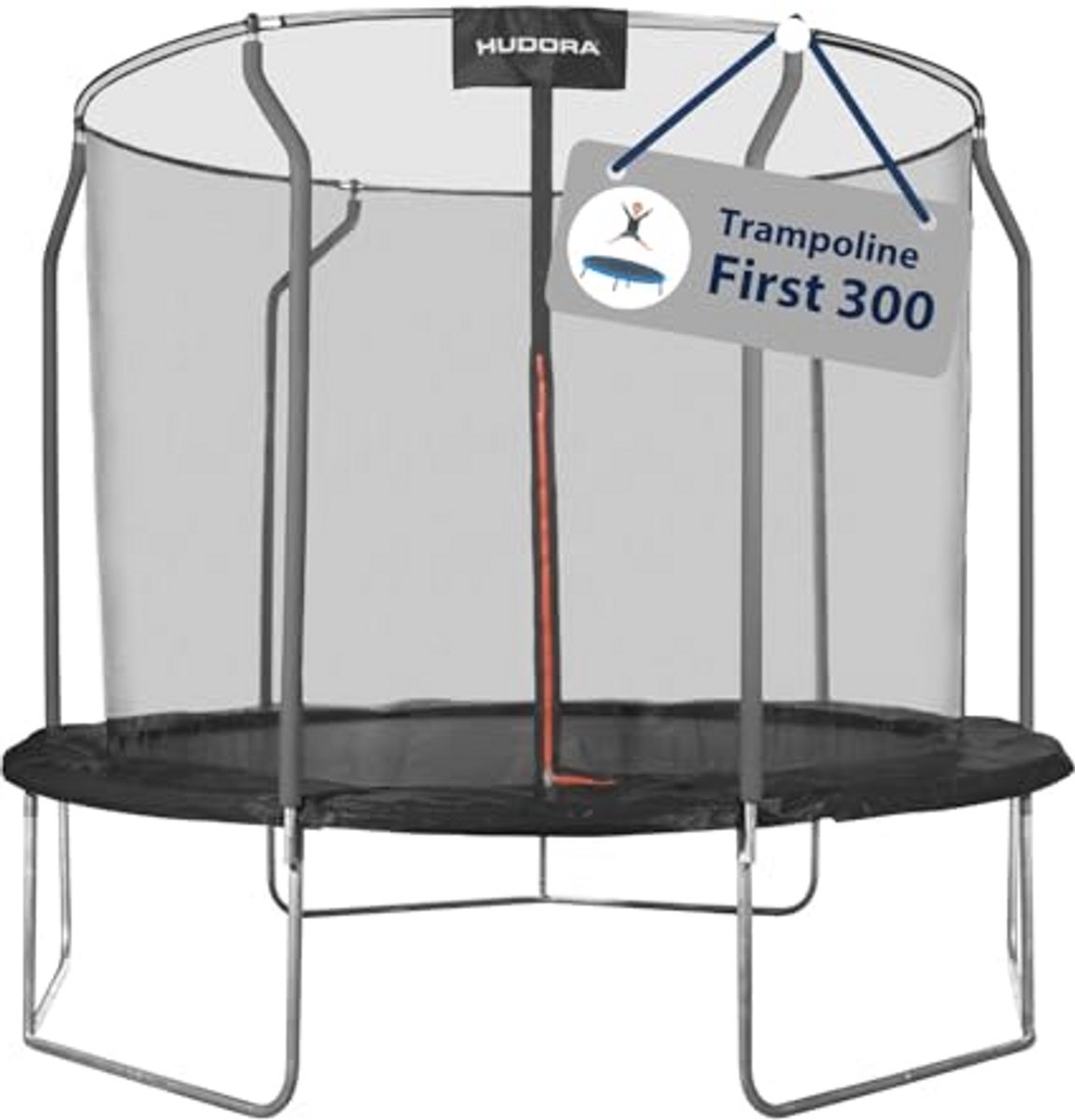 Veiligheidsnet tuintrampoline voor buiten, 300 cm, ideaal voor kinderen