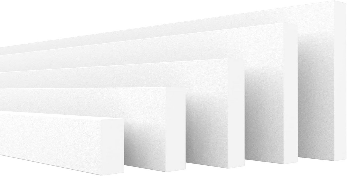 Vlakke Lijsten voor Wand en Plafond - XPS Piepschuim Profielen voor Interieurdecoratie