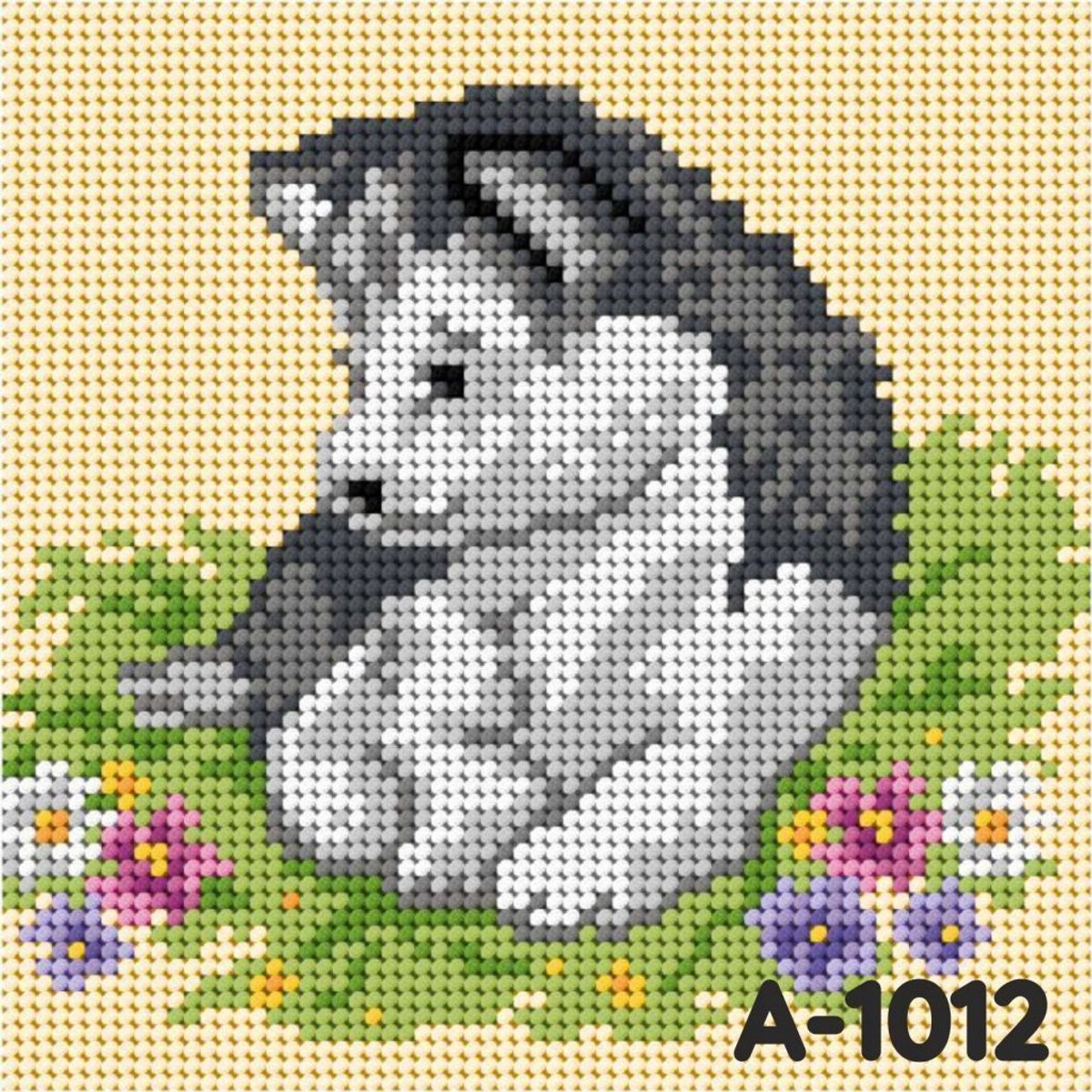 Ariadna Borduurpakket 15x15cm - Kanva met Garen