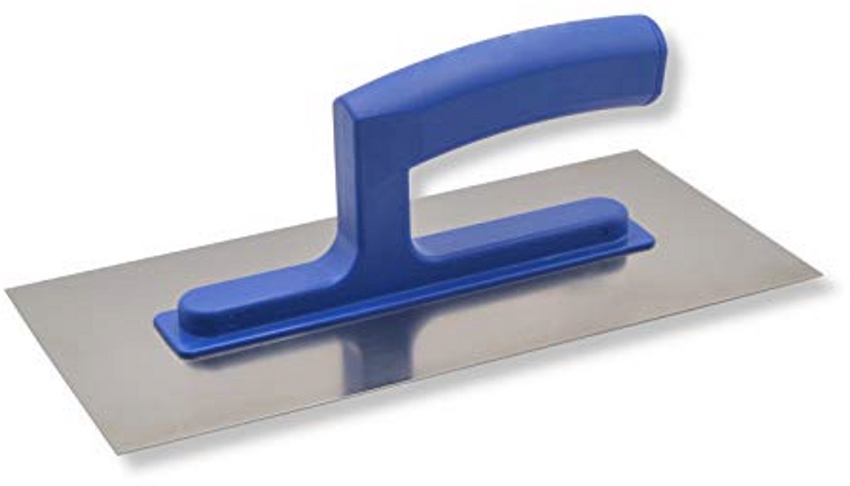 Glastroffel voor gladmaken - Roestvrijstalen Blad - 270 x 130 mm - Standaard Model