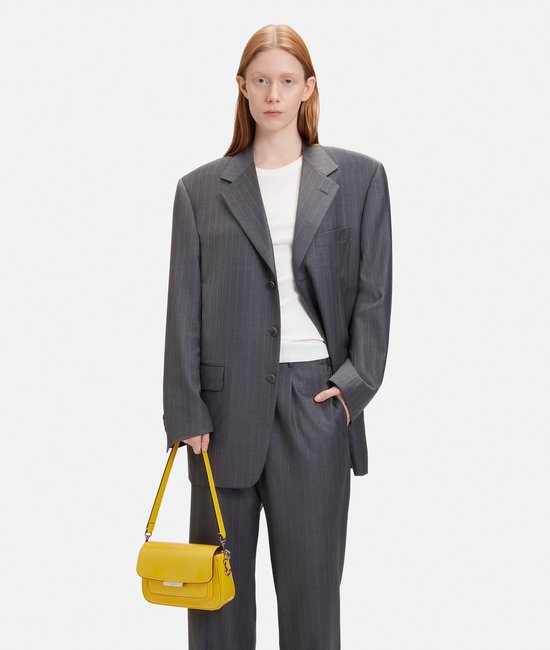 Liebeskind Berlin KROKO LUKA - Schoudertas - pale moon/beige
