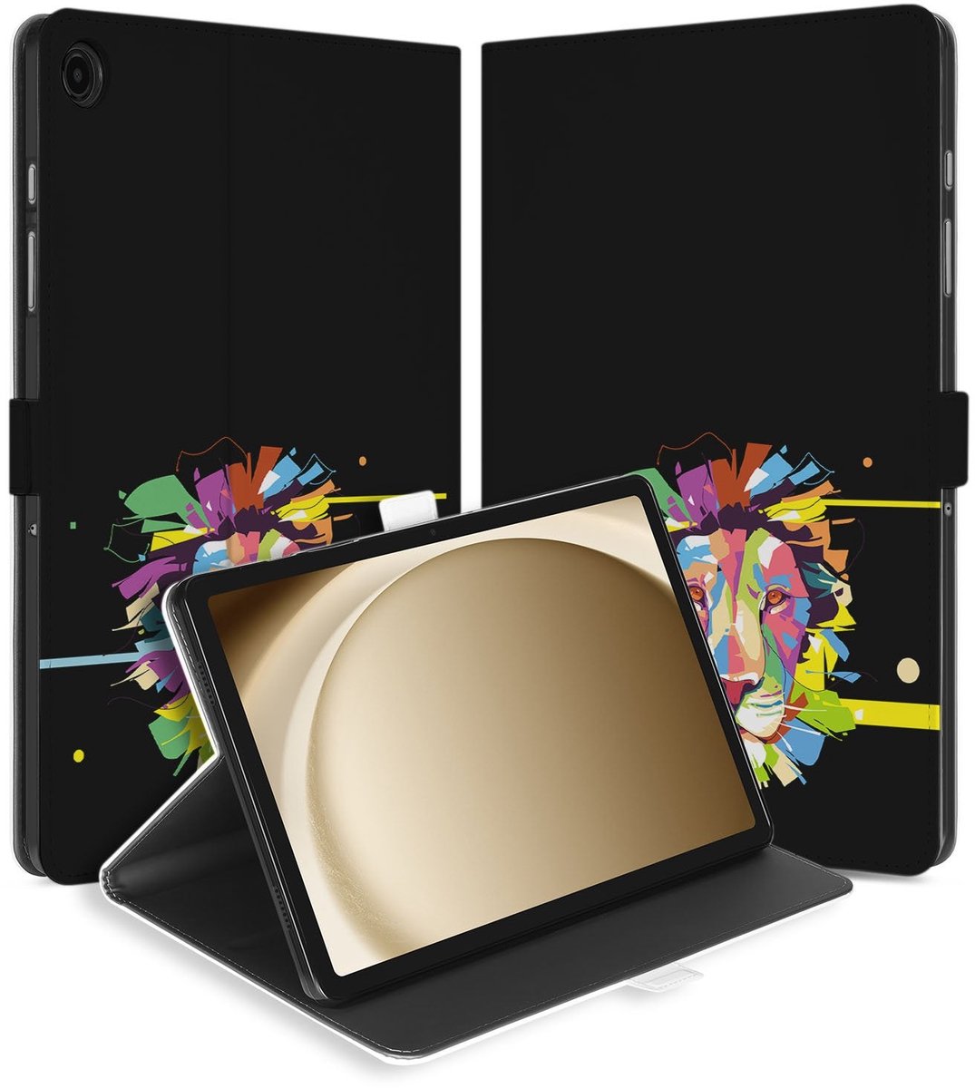 Lion Color Tablet Hoesje met Standaard Samsung Galaxy Tab A11 Plus