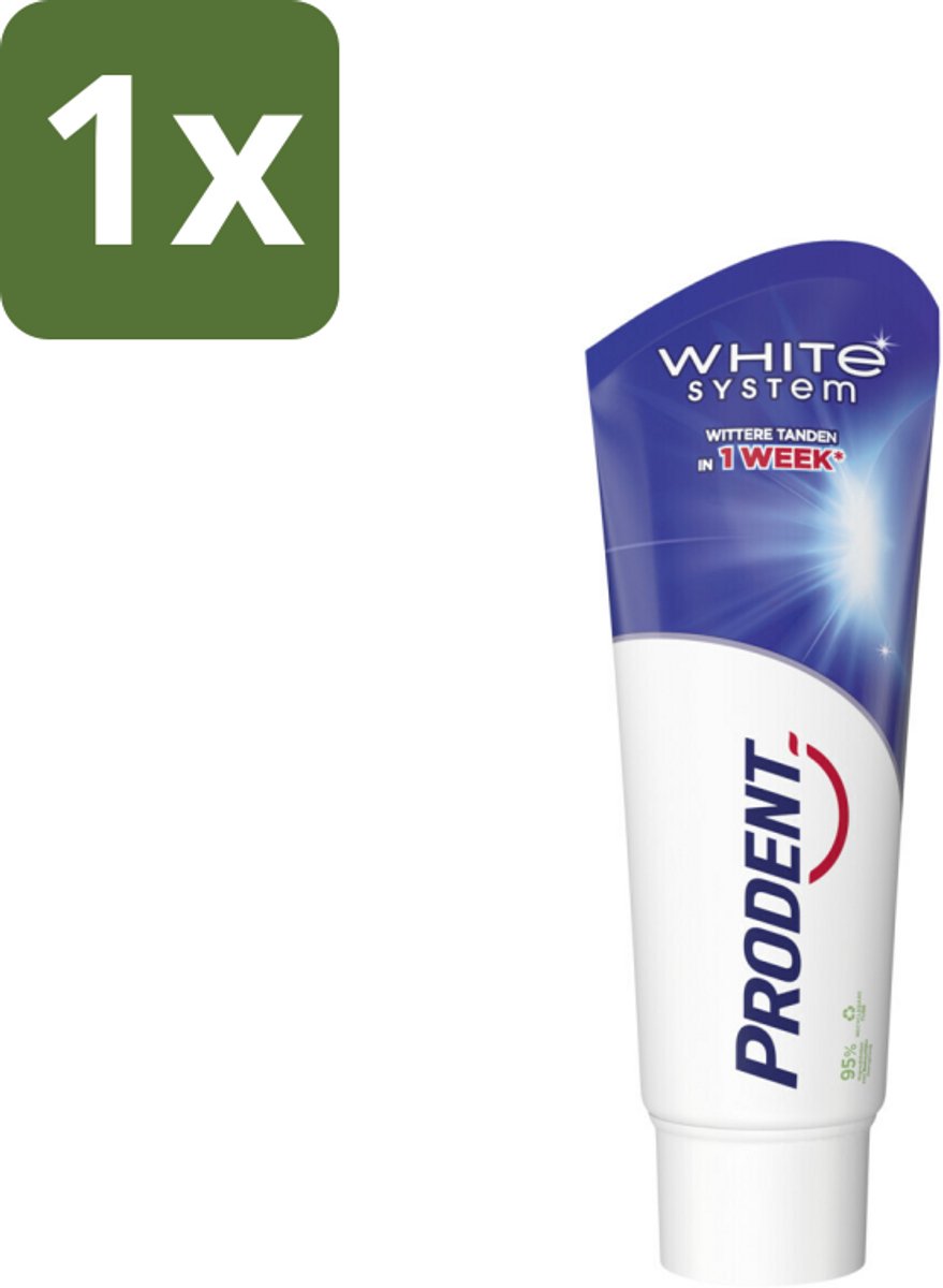 Prodent Tandpasta - White System 75 ml.
