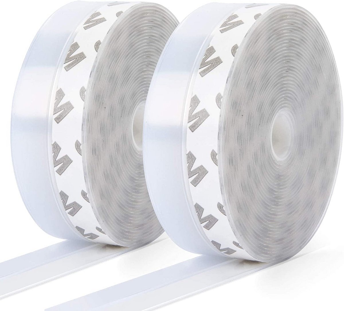 Siliconen Deur Strip 10M Afdichting 35MM - 2 Stuks