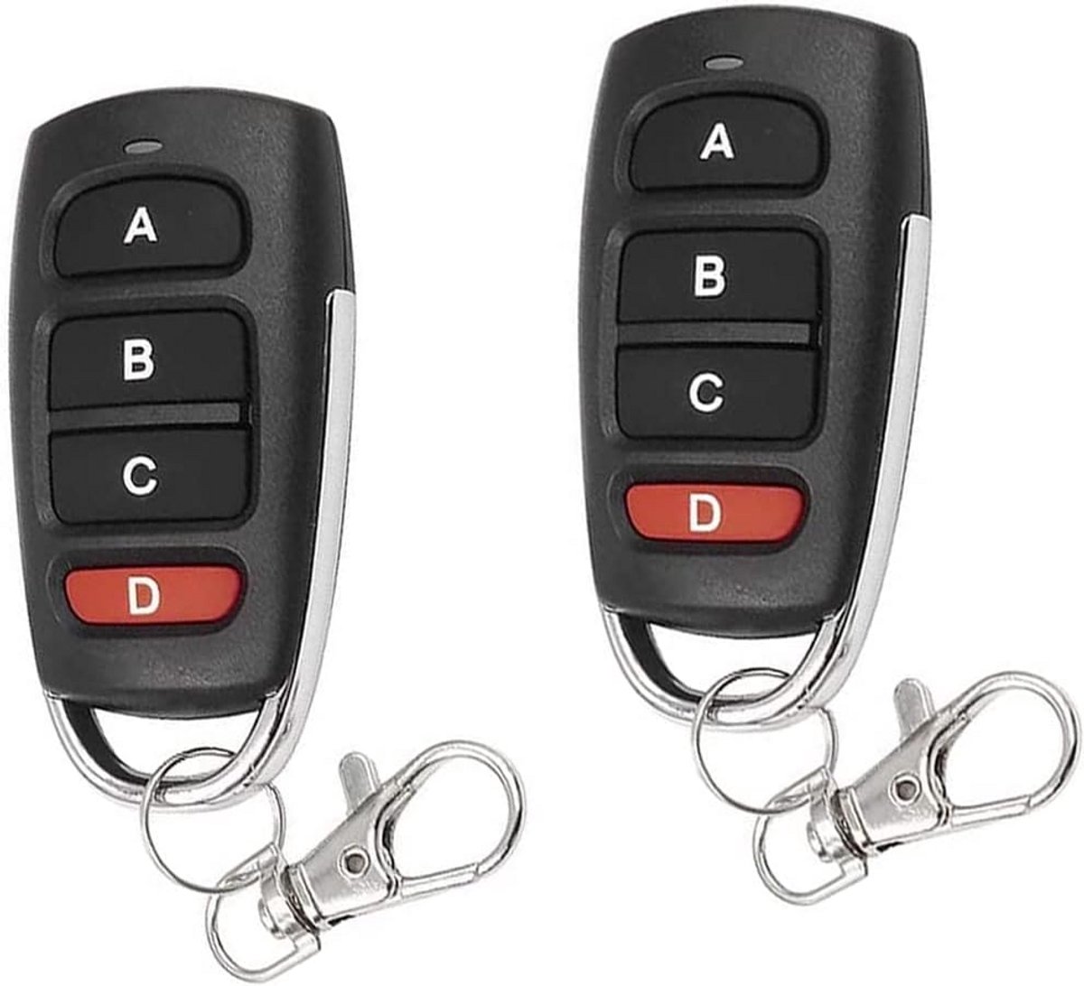 Universele Afstandsbediening Sleutelhanger 433 Mhz voor Garage en Auto