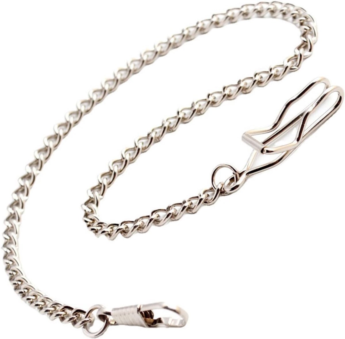 Ketting met haak voor zakhorloge - veelzijdige mode-accessoire voor elke gelegenheid