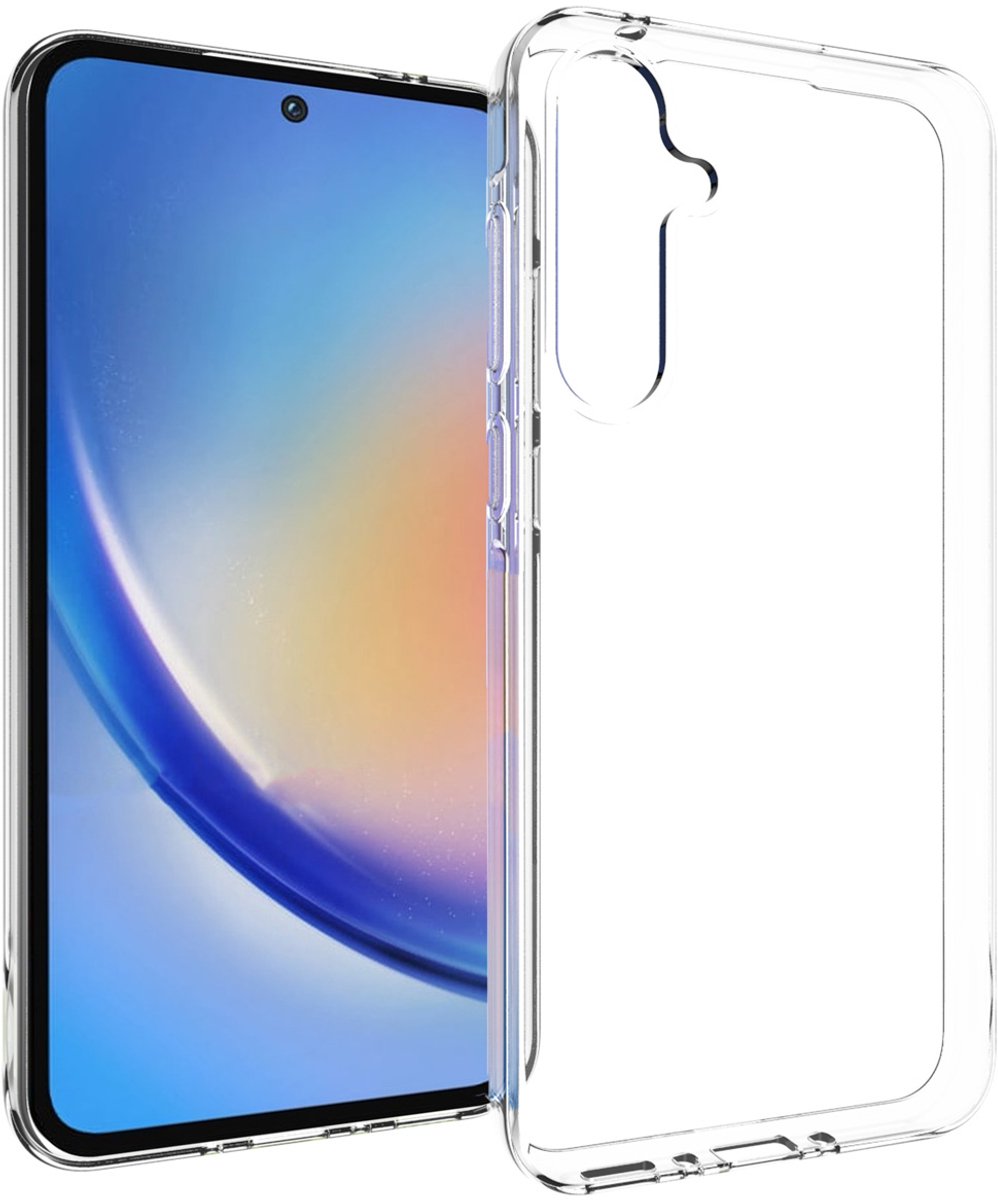 Accezz Hoesje - Geschikt voor Samsung Galaxy A35 - Clear Backcover - Transparant