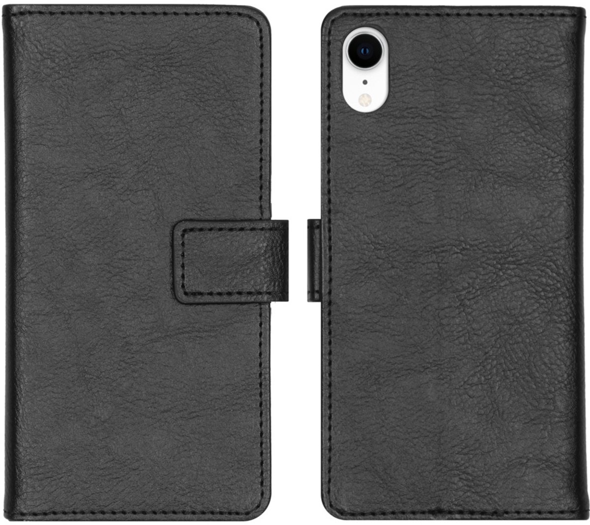 imoshion Hoesje - Geschikt voor Apple iPhone XR - Luxe Bookcase - Zwart