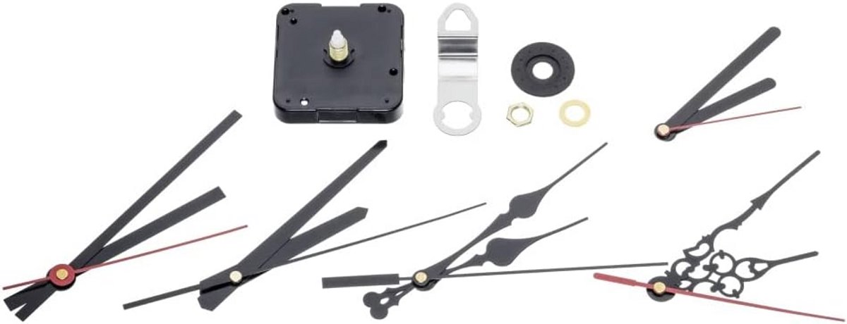 Quartz Uurwerk Set met 15 Wijzers voor Klok Reparatie en Vervanging