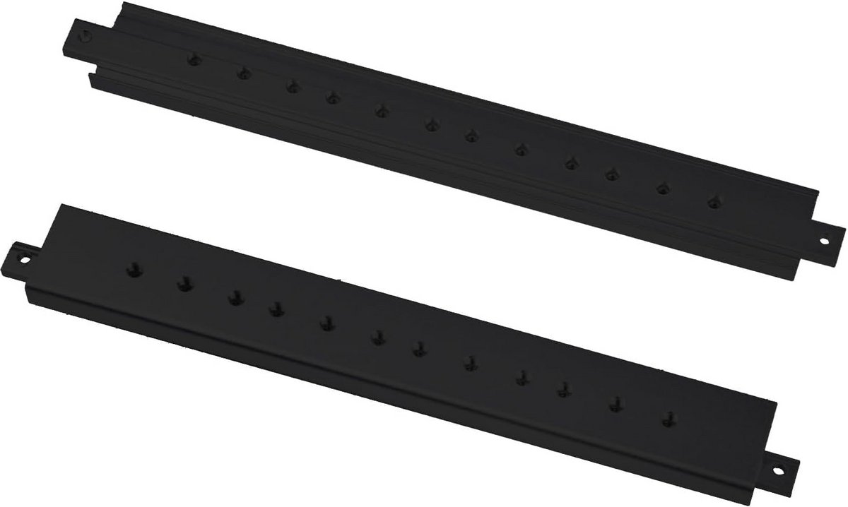 10 inch Aluminium Dwarsbalk met Schroefgaten voor Serverkast Montage