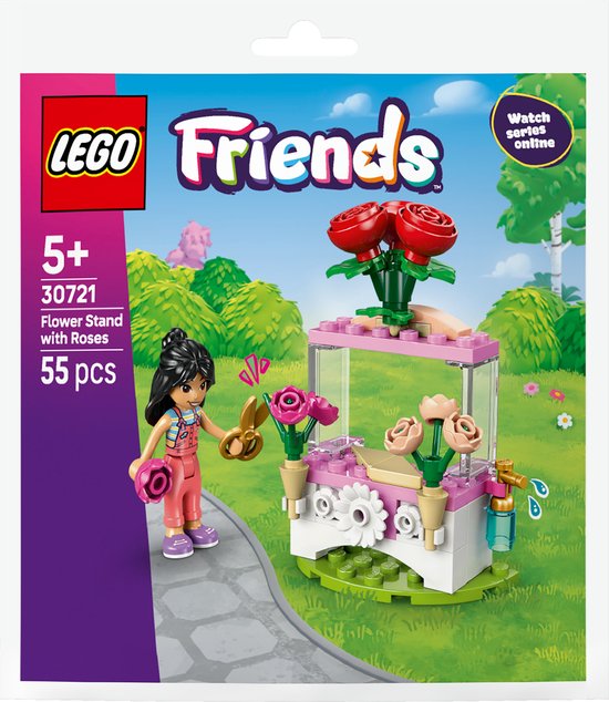 LEGO Friends - Bloemenkraam met Rozen (polybag) - 30721