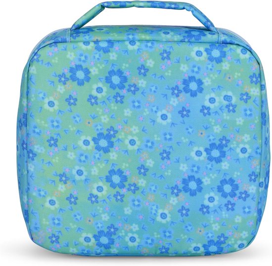 WYSUMMER Lunchtas, geïsoleerde draagtas voor dames, geïsoleerde lunchbox van corduroy, waterdicht, voor kinderen en studenten, reizen, picknick, school (koffierooster