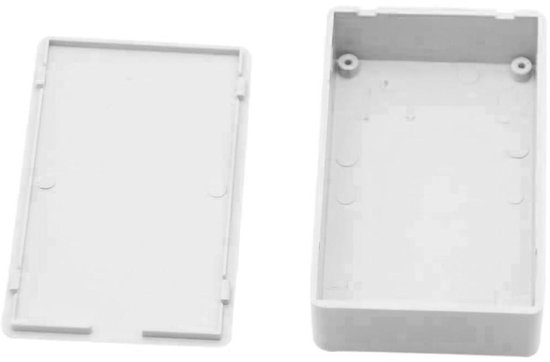 ZITFRI Aftakdoos, waterdicht IP65, opbouw, verdeeldoos, 15 x 11 x 7 cm