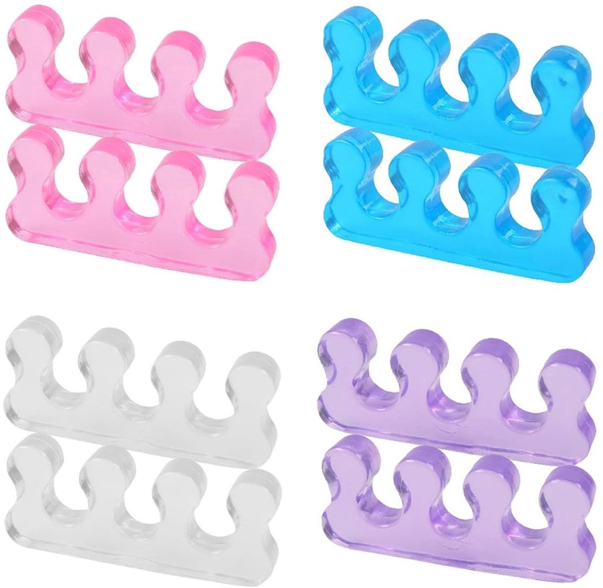Stunq® Comfortabele en Herbruikbare Teenenscheiders voor Perfecte Pedicure Resultaten
