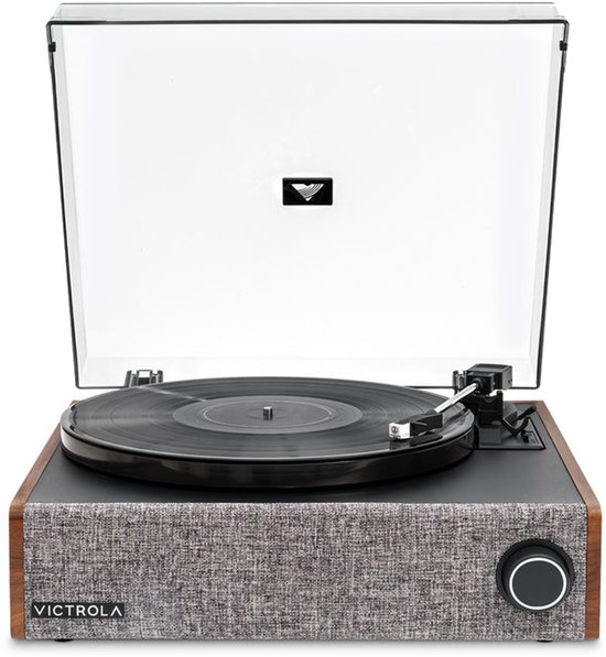 Platenspeler VICTROLA Eastwood LP walnoot — afbeelding 5