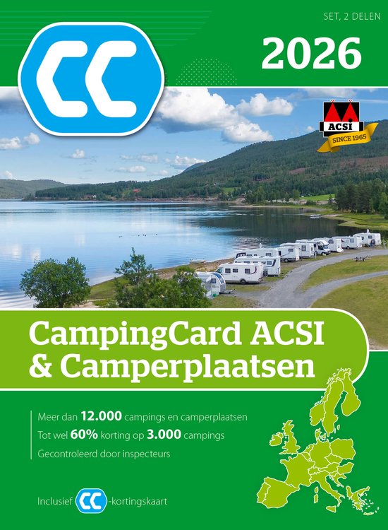 ACSI Campinggids - CampingCard ACSI & Camperplaatsen 2026 (s ... - cover