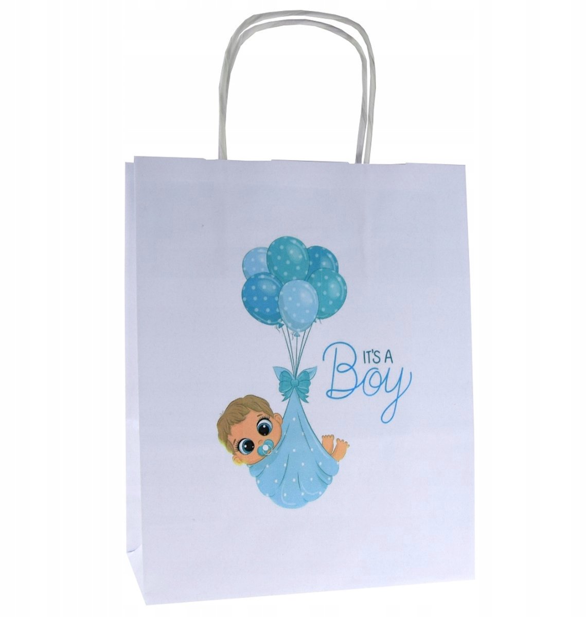 Babyshower Cadeautas 'It's a Boy' - 18x8x22cm