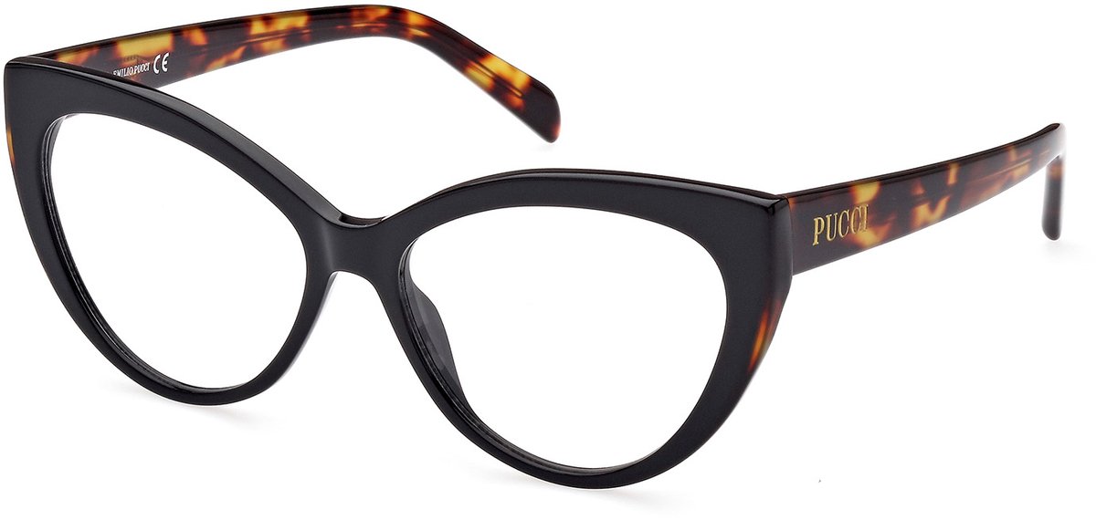 Pucci EP5215 Shiny black 54/15/140 WOMAN Brilmonturen