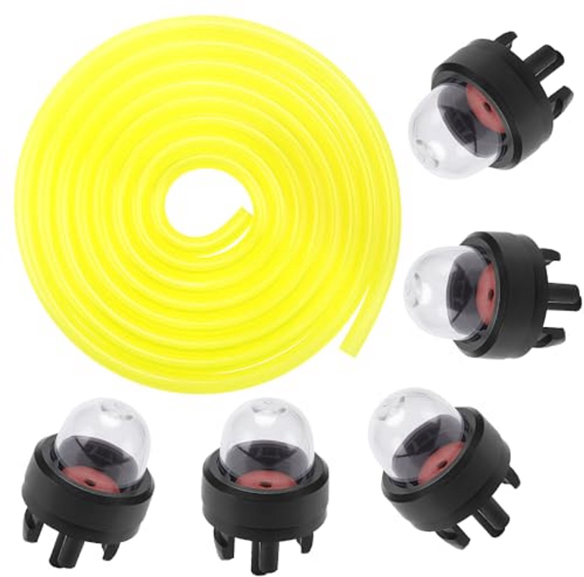 Snap-in Primer Bulb en Brandstofslang voor Kettingzagen en Tuinmachines