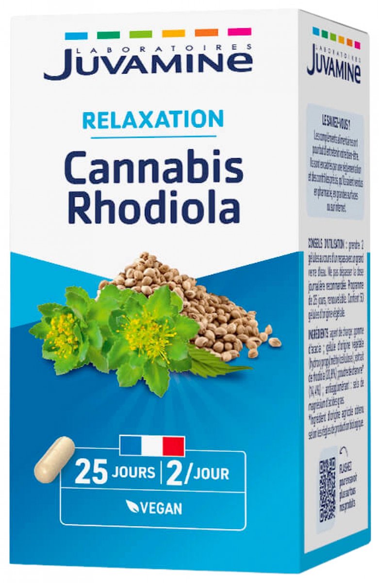Juvamine Cannabis Rhodiola 30 Capsules