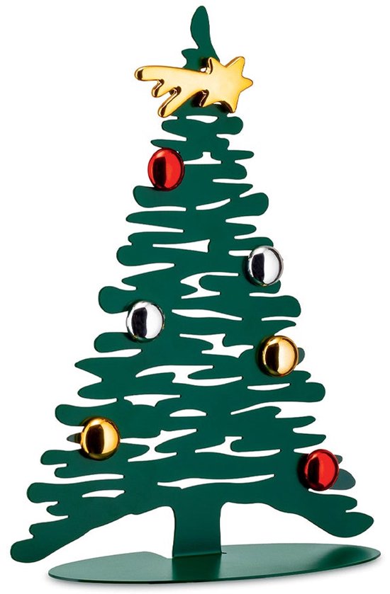 ALESSI BARK pour Noël Sapin de Noël acier inoxydable 30 cm avec aimants