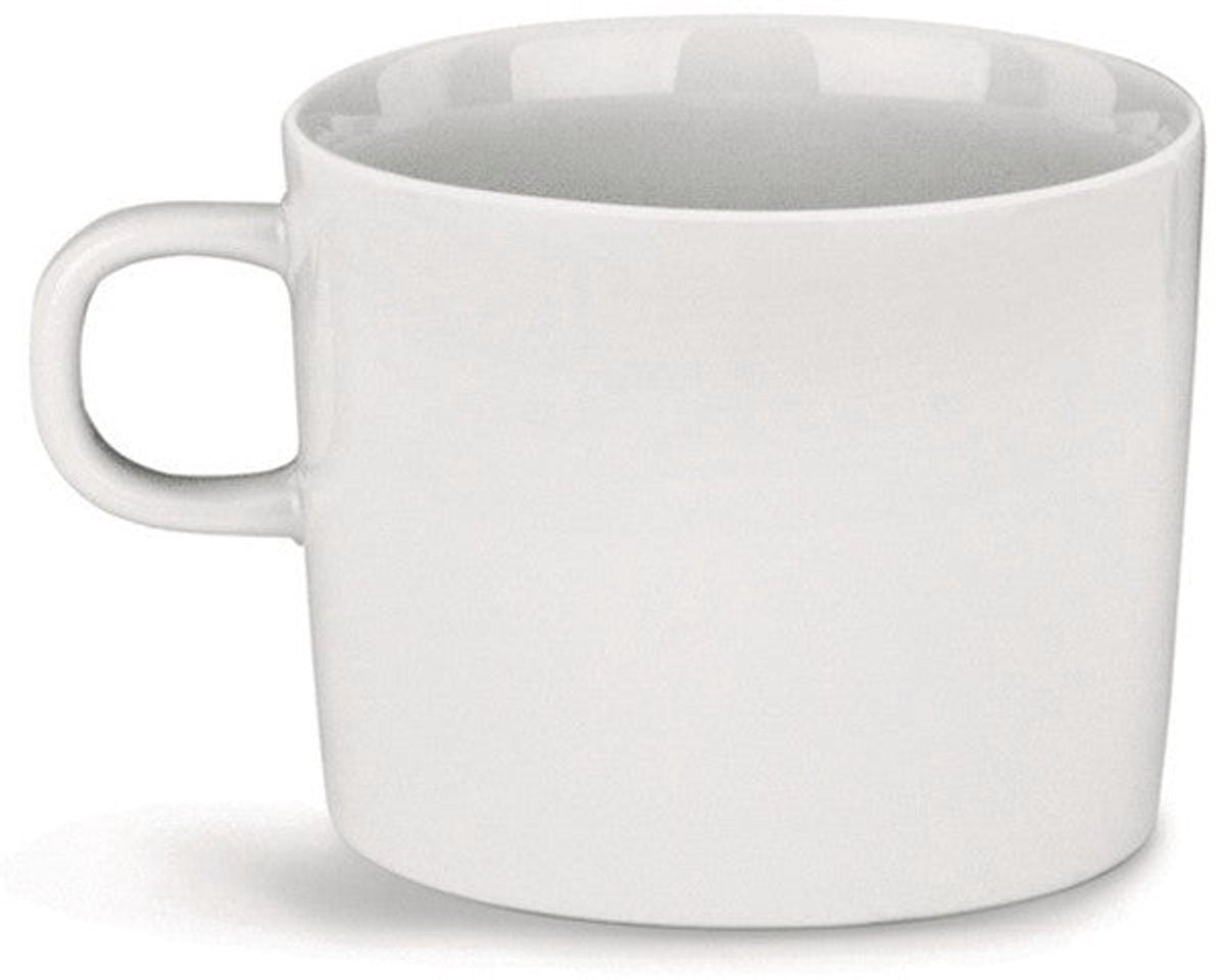 Alessi Koffiekopjes PlateBowlCup 200 ml - 4 stuks - Jasper Morrison - AJM28/78